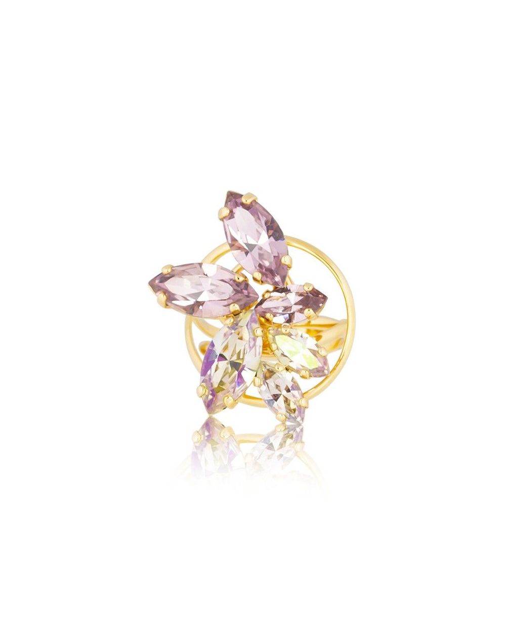 Andrea Marazzini - Bague cristal Swarovski Navette EVE3
