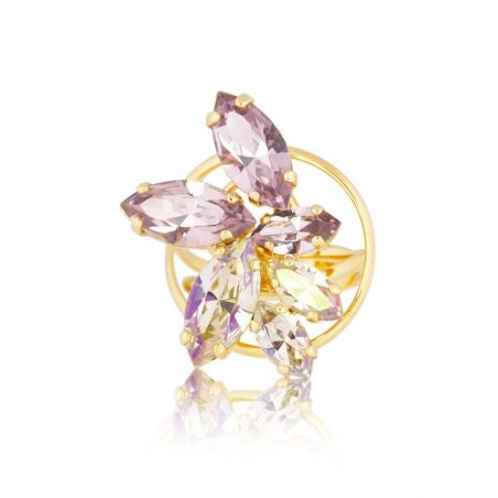 Andrea Marazzini - Bague cristal Swarovski Navette EVE3