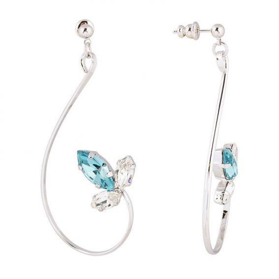 Swarovski Crystal Mini Spike AB Earrings