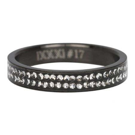 iXXXi - Double zircons zwart iXXXi