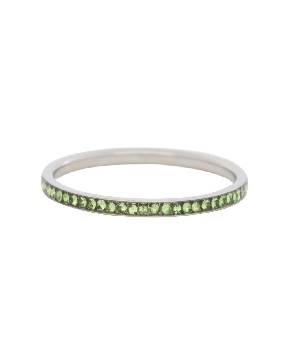 Anneau couvrant iXXXi zirconium peridot vert - Bague et bijoux iXXXi