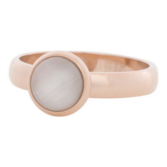 iXXXi - Solitaire white cat eye 10mm pink iXXXi