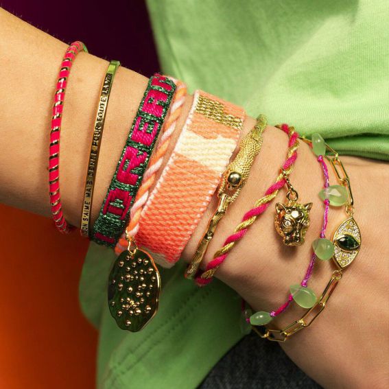 Bracelet MYA BAY - Fuchsia Candy - BR-242 - Bijoux Mya Bay