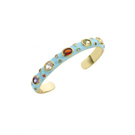 Bracelet MYA BAY - Blue Candy Stone - BR-253 - Bijoux Mya Bay