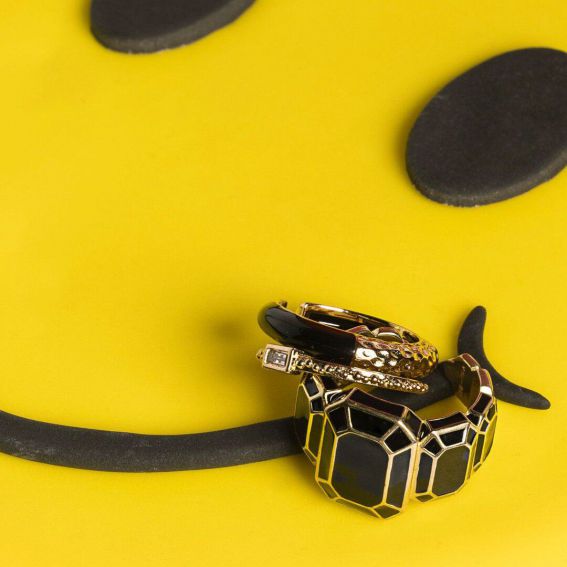 Bague Mya Bay black candy - BA-232 - Bijoux de marque MYA BAY