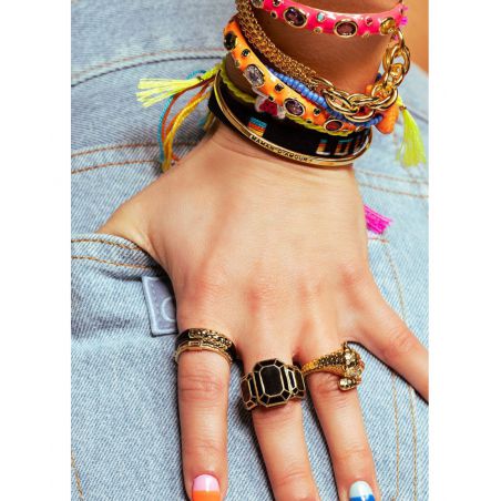 Bague Mya Bay black candy - BA-232 - Bijoux de marque MYA BAY