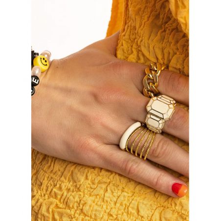 Bague Mya Bay Ivory candy - BA-233 - Bijoux de marque MYA BAY