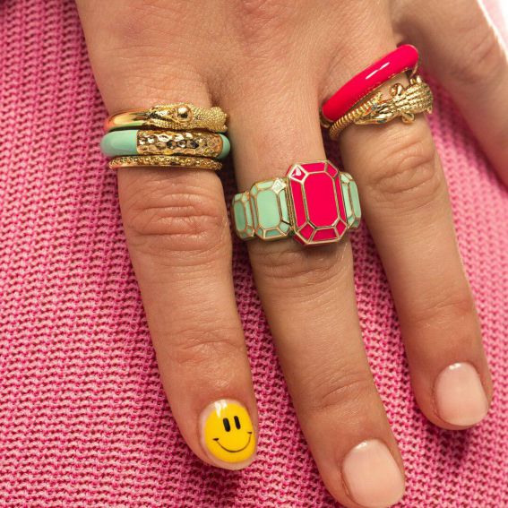 Bague Mya Bay turquoise candy - BA-235 - Bijoux de marque MYA BAY