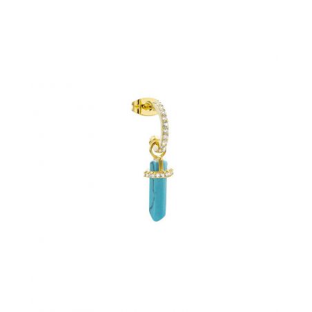 Boucle d'oreille MYA BAY Turquoise Crystal - BO-182-1 - Mya Bay