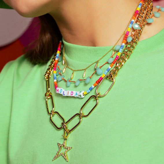Collier Coloured Holiday - CO-170 - Bijoux et Marque Mya Bay