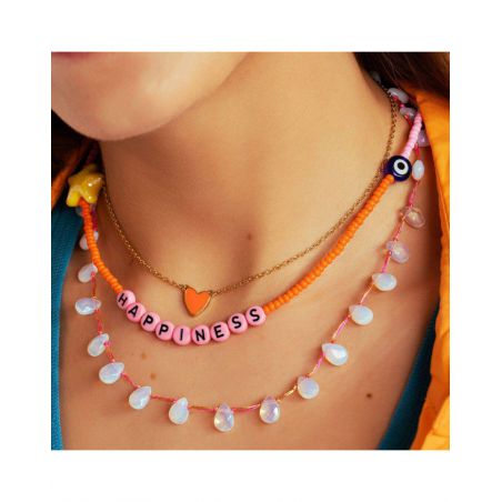 Collier Pink Happiness - CO-171 - Bijoux et Marque Mya Bay