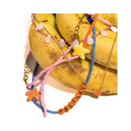 Collier Orange holiday - CO-172 - Bijoux et Marque Mya Bay