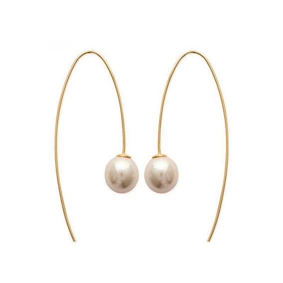 Goud plated oorbellen 18k...