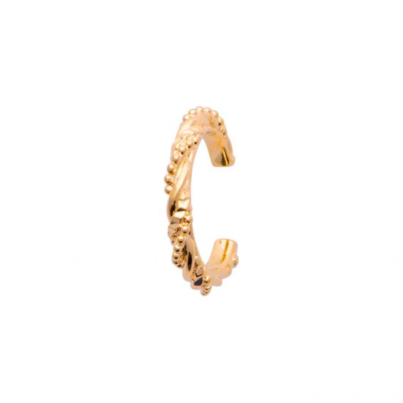 18K gold plated ear ring...