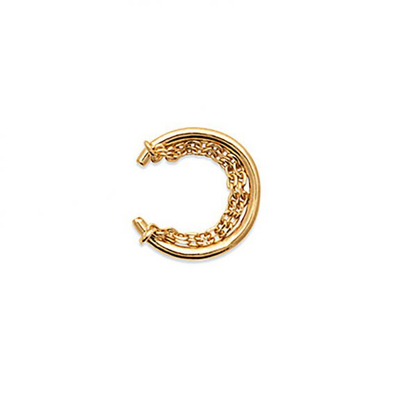 18K gold plated earr ring...