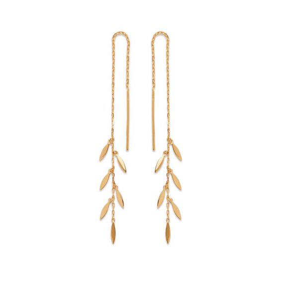 18K gold plated earrings