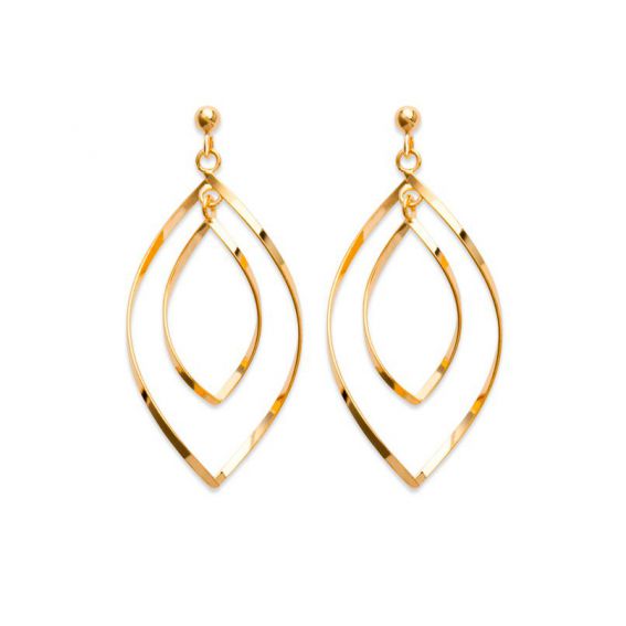 Boucles d'oreilles plaqué...