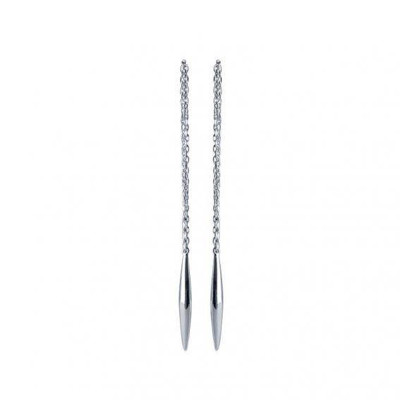 925 rhodium silver earrings