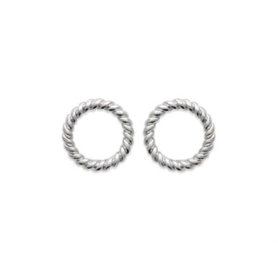 925 rhodium silver earrings