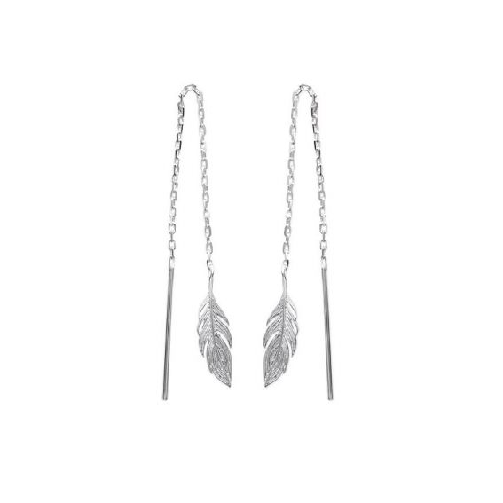 925 rhodium silver earrings