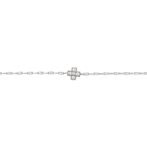 Mini-Croix Silver Bracelet...