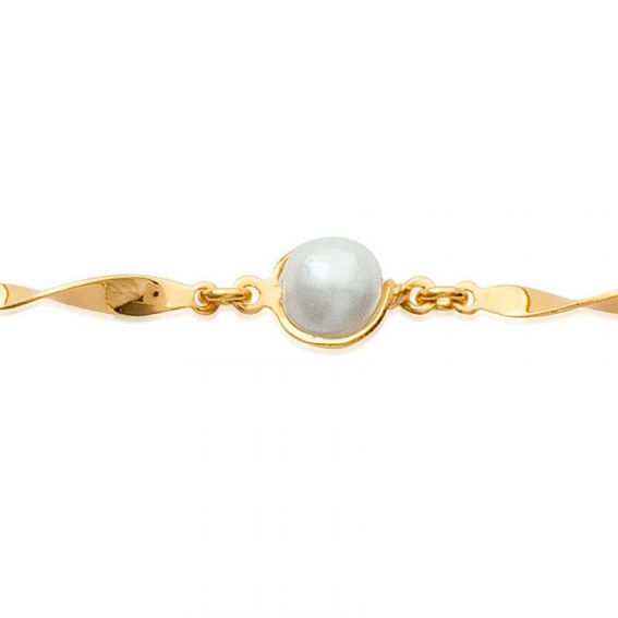 18k pearls gold plated...
