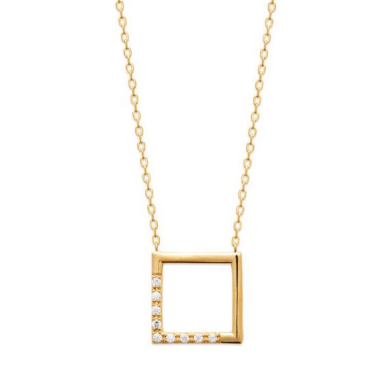 Collier plaqué or 18k...