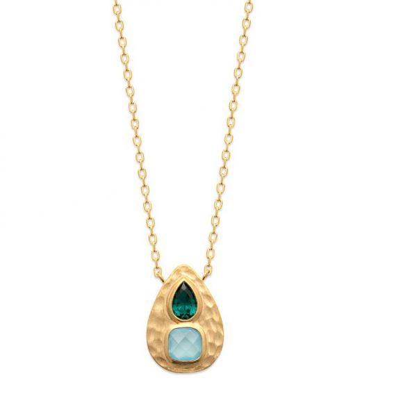 Collier plaqué or 18k pv