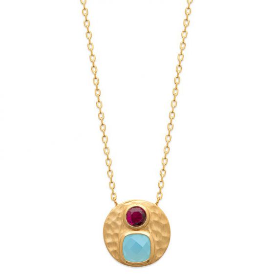 18K gold plated necklace