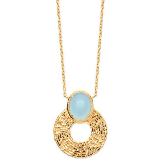 Golden plated necklace 18K...