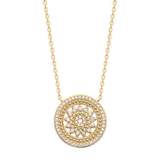 Collier plaqué or 18k...