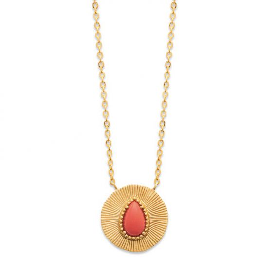 18k PS Gold Ploated ketting