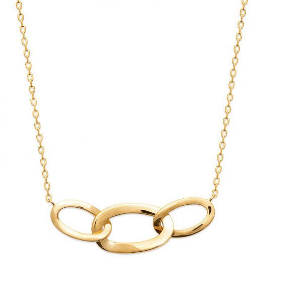 18K vergulde ketting