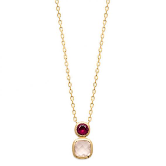 18k PV Gold Ploated ketting