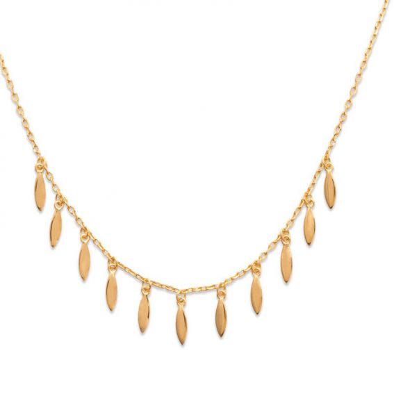 18K vergulde ketting