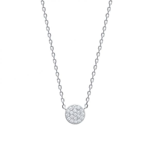 Silver necklace 925 rhodium...