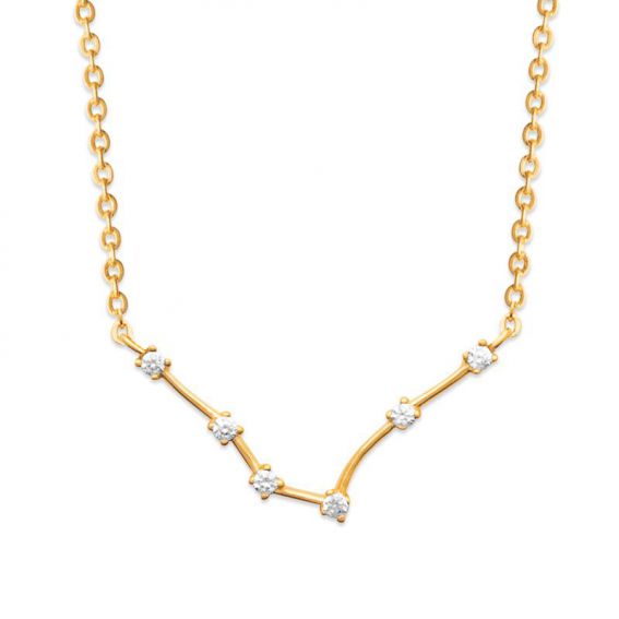 Collier plaqué or 18k...