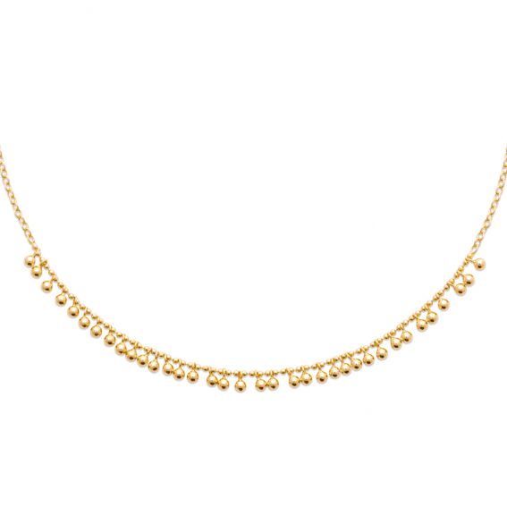 18K gold plated necklace