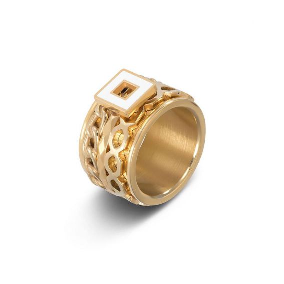 Artistic Square 2mm doré - R06503-01 - Bijoux de marque iXXXi