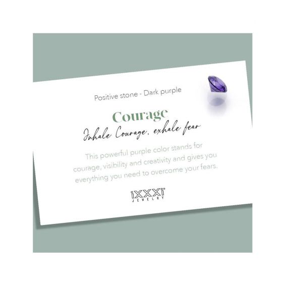 Pierre zircone Creartive Dark Purple [Courage] - Creartive Base iXXXi