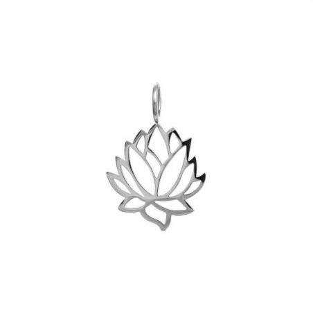 Charm Lotus argenté | Pendentif de la marque iXXXi