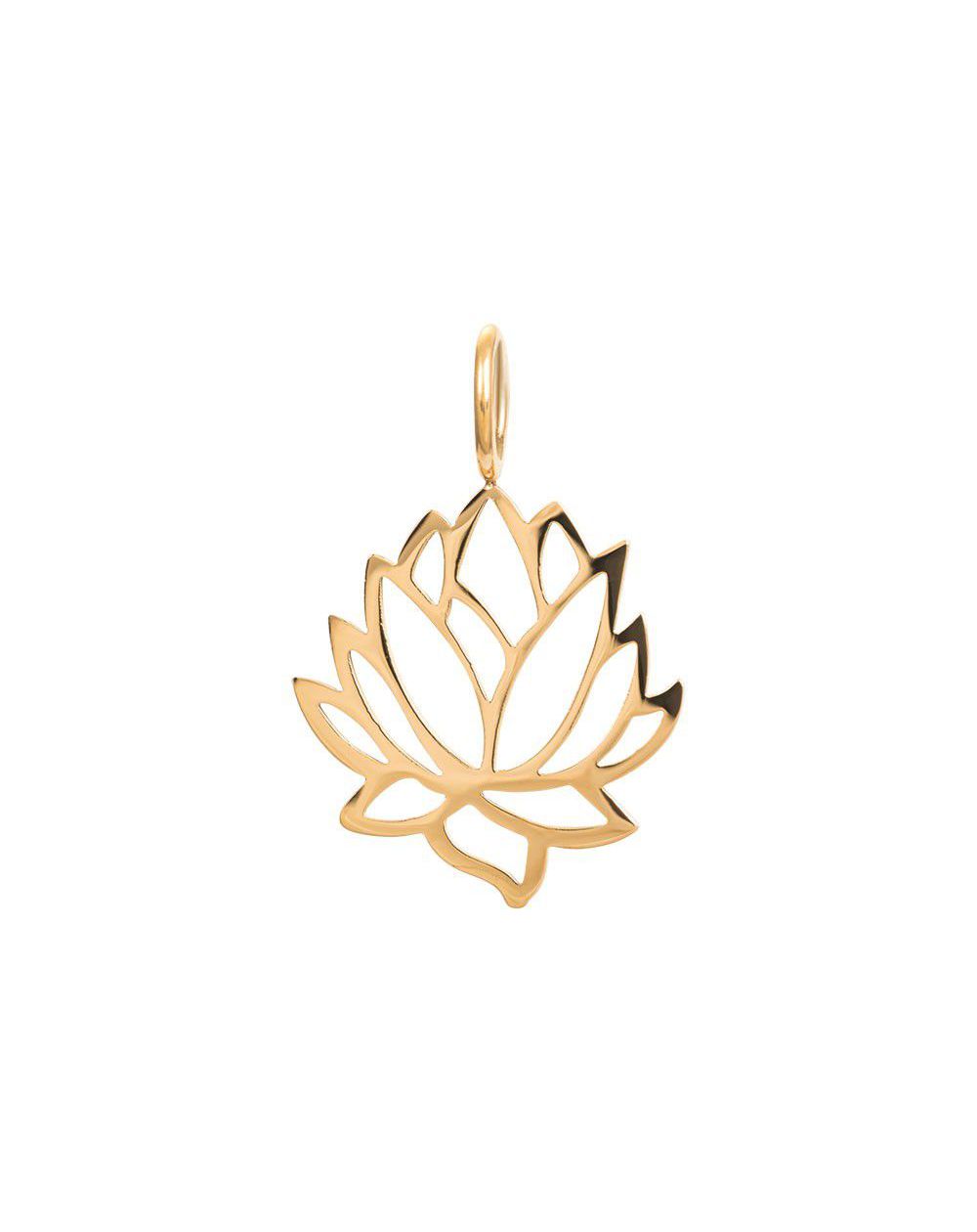 Charm Lotus doré | Pendentif de la marque iXXXi