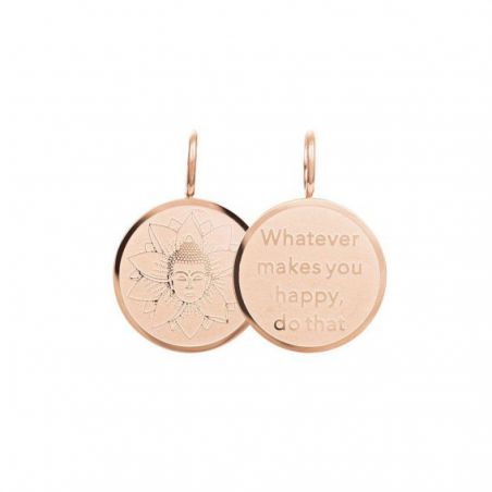 Charm Lotus Buddha rosé | Pendentif de la marque iXXXi