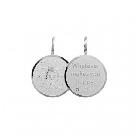Charm Lotus Buddha argenté | Pendentif de la marque iXXXi