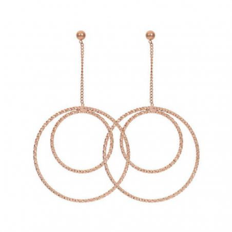 Perceuses iXXXi Zen rosées - Boucles d'oreilles