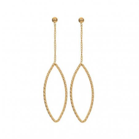 Perceuses iXXXi Yoga dorées - Boucles d'oreilles