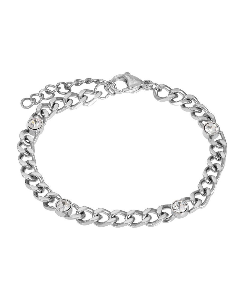 Bracelet iXXXi Happy argenté - B00401 - Bracelet iXXXi