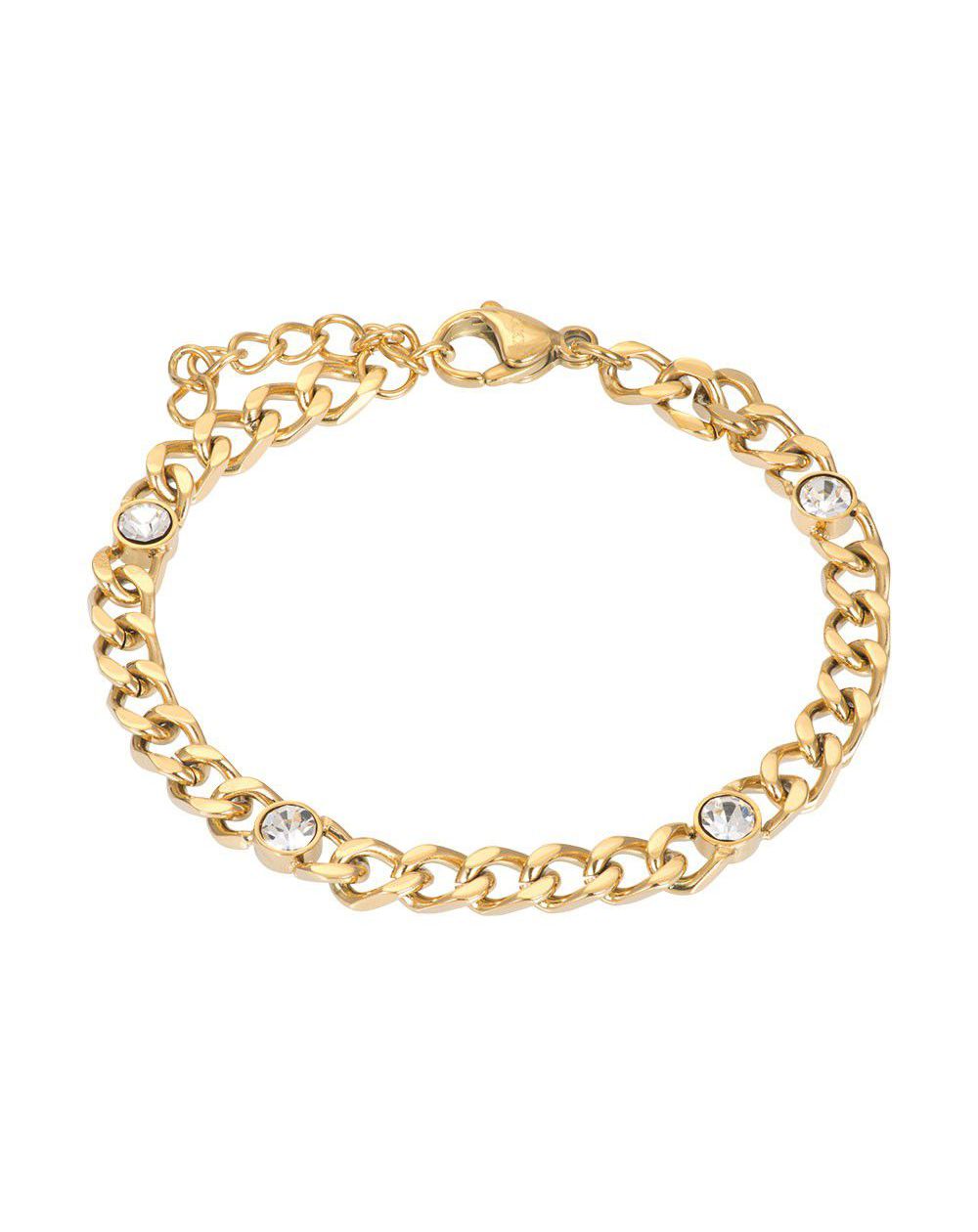 Bracelet iXXXi Happy doré - B00401 - Bracelet iXXXi