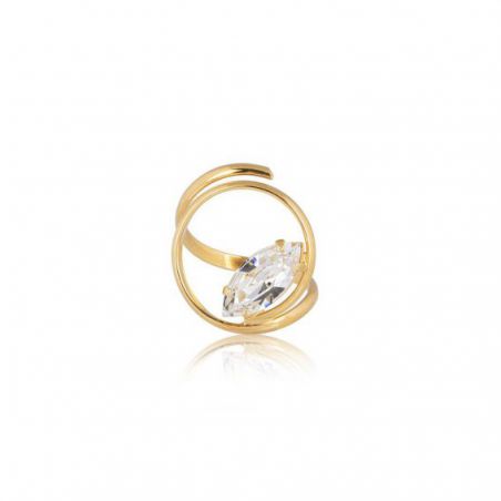 Andrea Marazzini - Bague cristal Swarovski Navette Crystal Medina