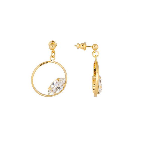 Boucles d'oreilles Andrea Marazzini - Cristal Swarovski Navette Crystal